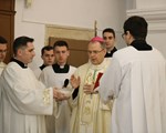 Slika Blagoslov vode i vjernika uoči Bogojavljenja